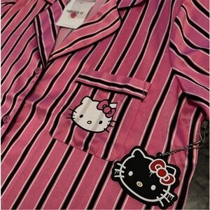 Hello Kitty Forever 21 Pink Pajama Set Small NEW